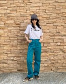 RNC Collection - Turquoise Straight Leg Pants #211242